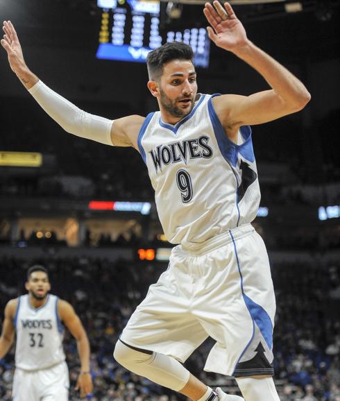 Ricky Rubio, en un partido. 