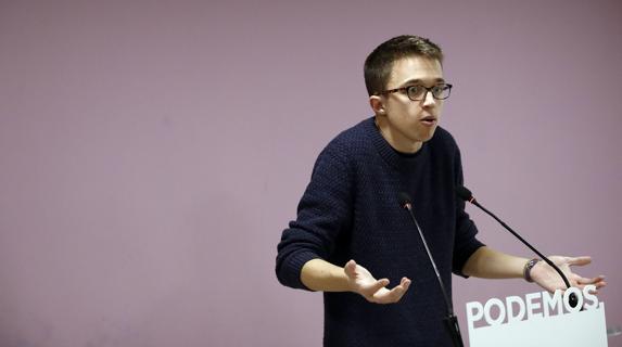 El número dos de Podemos, Íñigo Errejón.