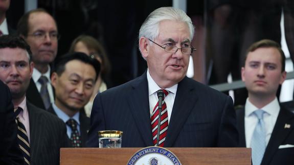 Rex Tillerson, secretario de Estado estadounidense.