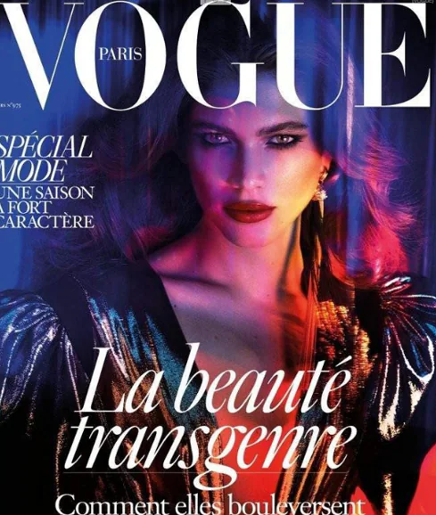 Portada de Vogue París con Valentina Sampaio.