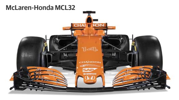El nuevo McLaren de Fernando Alonso. Reuters
