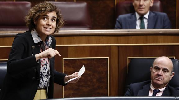 La ministra de Sanidad, Servicios Sociales e Igualdad, Dolors Montserrat.