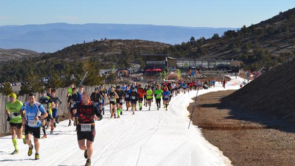 La competición perimetral, en Javalambre