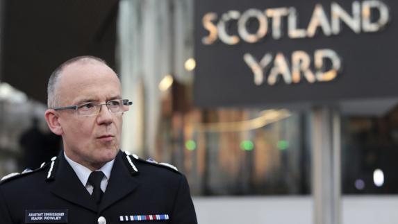 El jefe de la unidad antiterrorista de la Policía londinense, Mark Rowley. 
