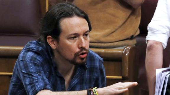 El líder de Podemos, Pablo Iglesias.