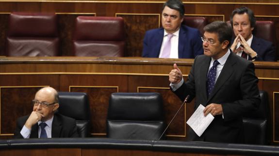 El ministro de Justicia, Rafael Catalá.