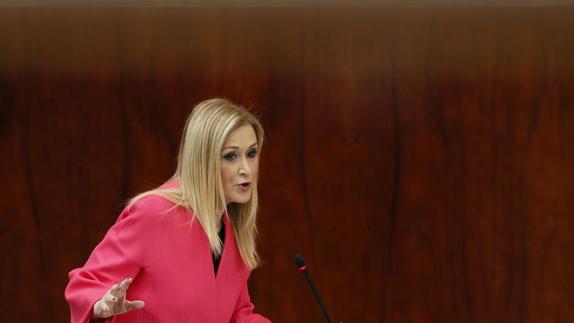 Cristina Cifuentes.