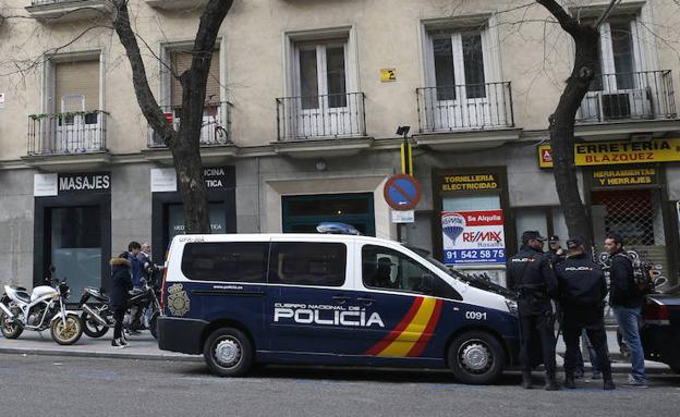 Agentes de la Policía Nacional.