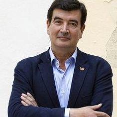 Fernando Giner, durante un momento de la entrevista. :: irene marsilla