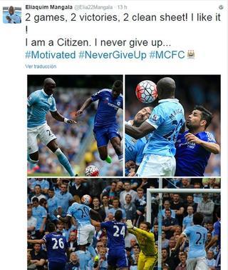 Mangala, reacio a salir del Manchester City