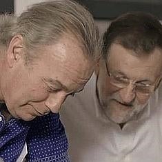 Bertín Osborne y Rajoy.