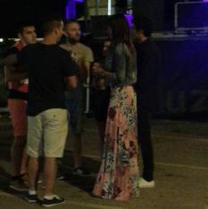 La presentadora Sonia Ferrer se deja caer por las fiestas de Benitatxell