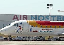 Un avión de la flota de Air Nostrum. / D. Torres