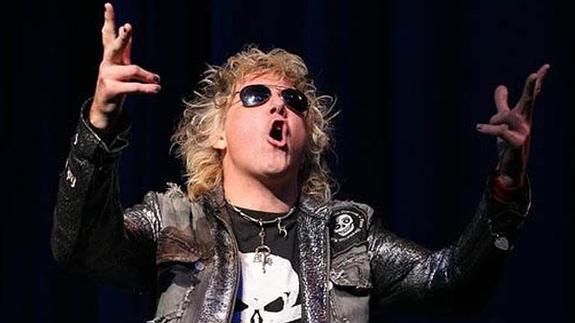 El batería de The Scorpions, James Kottak. 