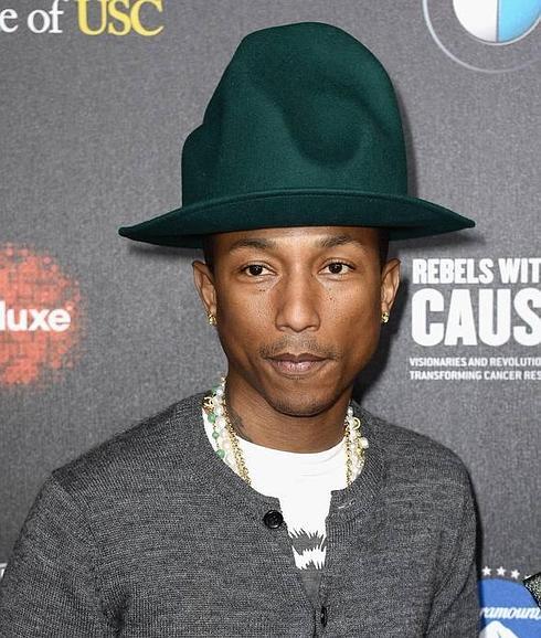 El cantante Pharrell Williams.