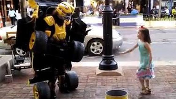Un Transformer anda suelto