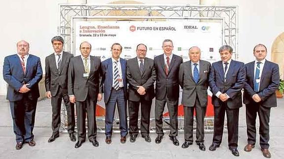 Eduardo Peralta, Luis Enríquez, Sebastián Pérez, Diego Vargas, Francisco González, Ruiz Gallardón, Enrique García, Ángel de las Heras y Benjamín Lana. :: g. molero