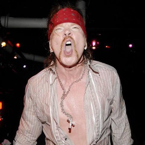 Axl Rose no quiere ser el mejor cantante del planeta