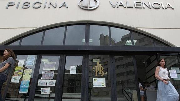 La entrada de Piscina Valencia. 