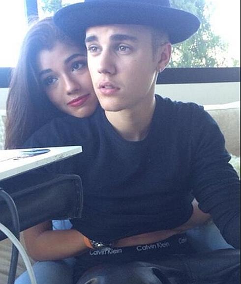 Yovanna y Justin Bieber, de lo más acaramelados. 