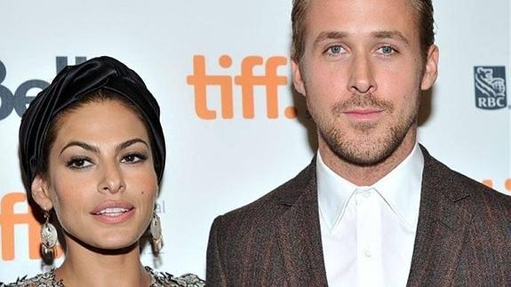 Eva Mendes y Ryan Gosling.