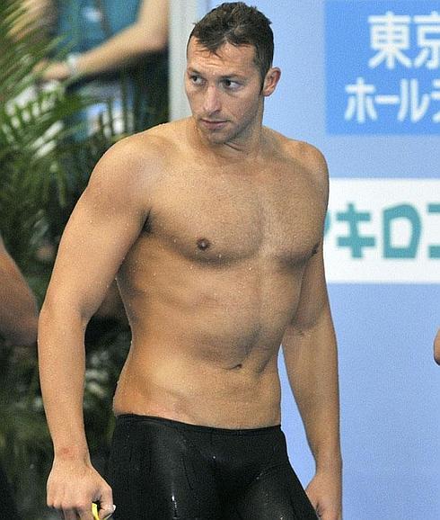 Ian Thorpe, en el Mundial de Natación de Tokio en 2011.