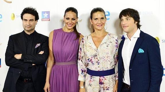 Pepe Rodríguez, Eva González, Samantha Vallejo Nágera y Jordi Cruz.