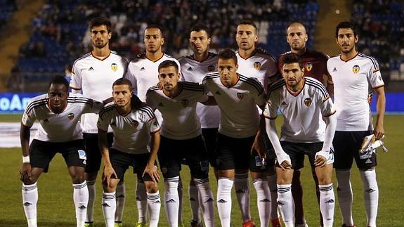 Once inicial contra la Universidad de Chile.