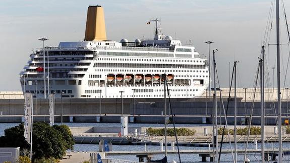 Crucero Oriana en Valencia. 