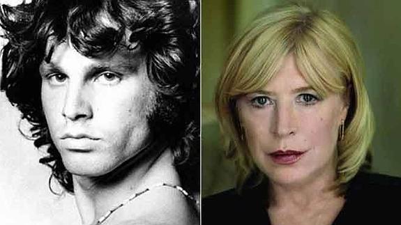 Jim Morrison y Marianne Faithfull.