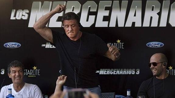 Sylvester Stallone: «Lloro con las películas de Antonio Banderas»