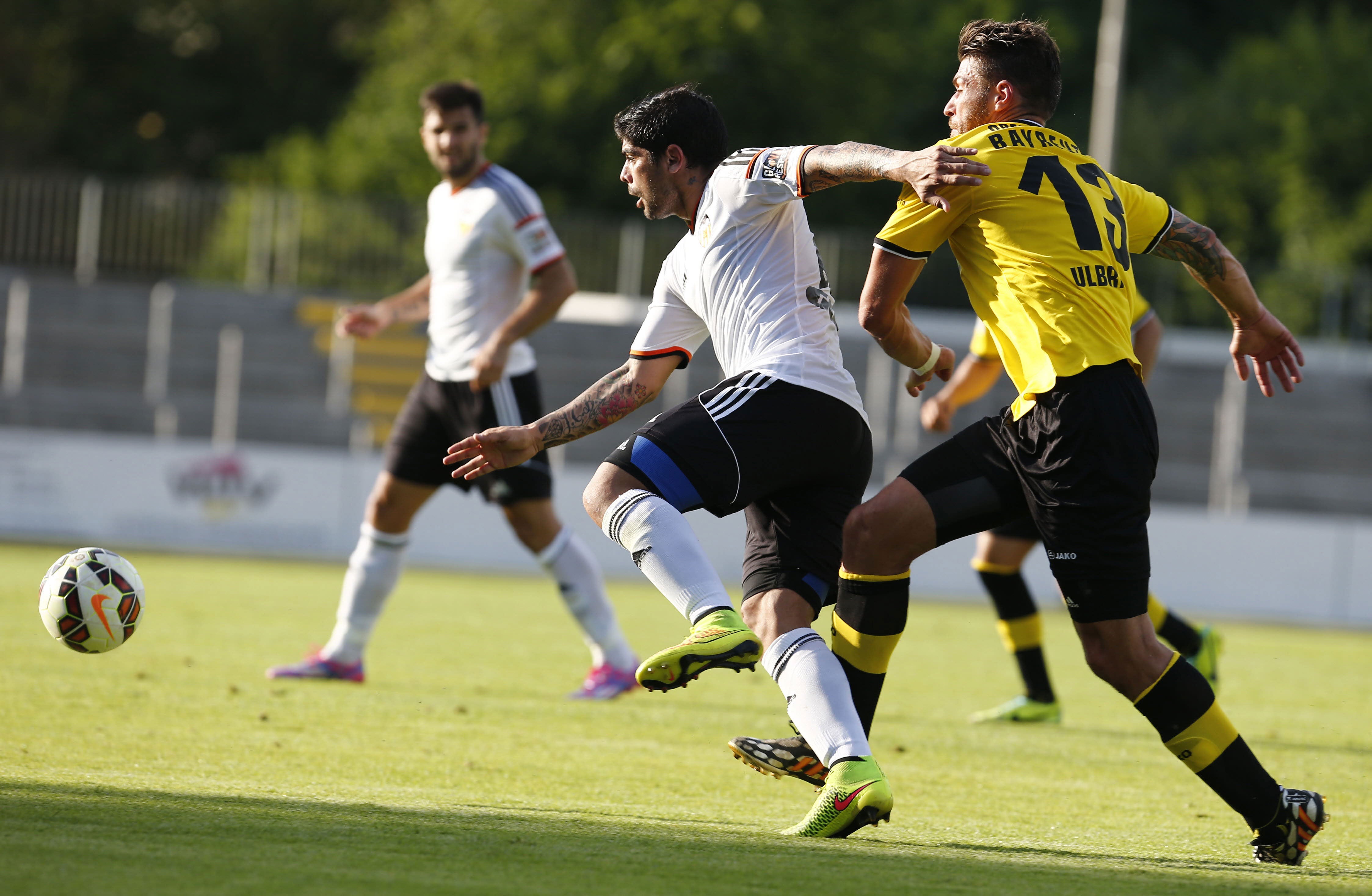 Banega, en el amistoso ante el Bayrouth esta pretemporada