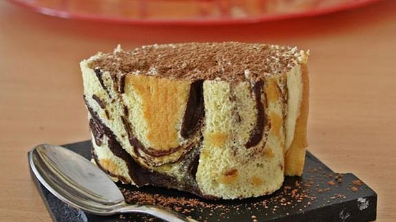 Receta de brazo de gitano de tiramisú