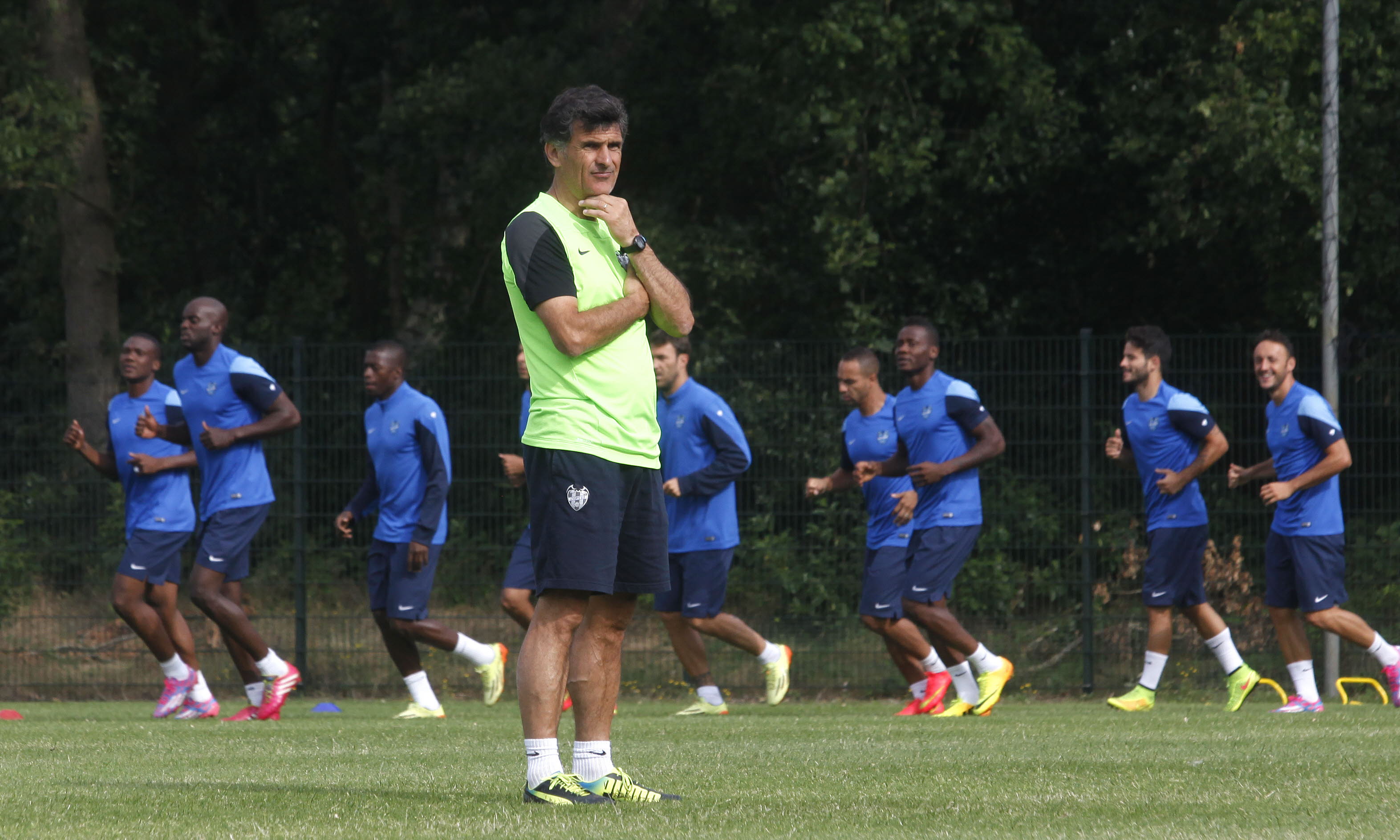 Mendilibar: «Tengo que contar con Diop; es nuestro por ahora»