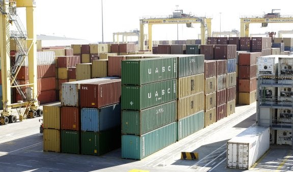 El Puerto de Valencia se sitúa como sexto de Europa en tráfico de contenedores