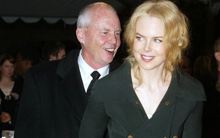 Nicole Kidman junto a su padre en una imagen de archivo.