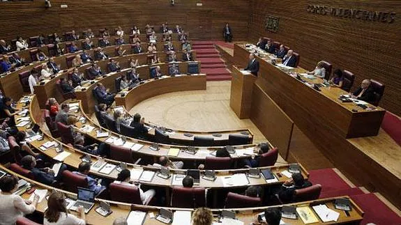 Fabra, en un debate de política general. 