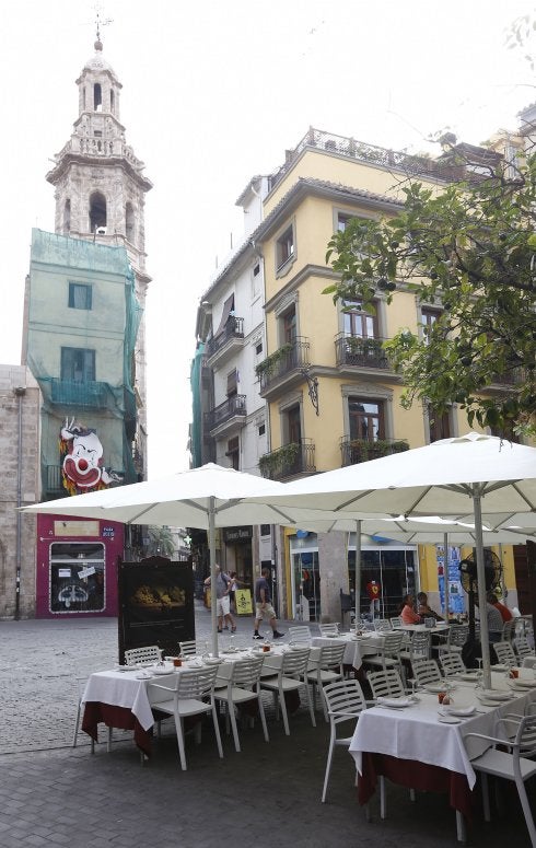 La plaza Lope de Vega, donde habrá actividades. :: manuel molines