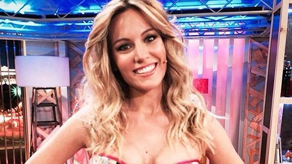 La cantante Edurne presenta, junto a Xavi Rodríguez, 'Todo va bien'.