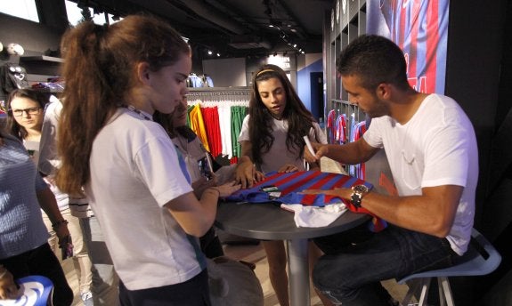 Camarasa, uno de los nuevos referentes para la afición