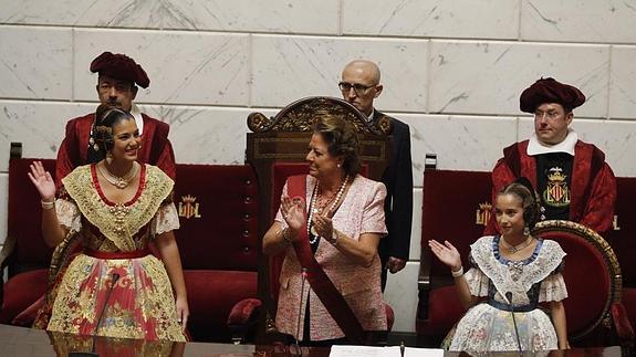 Estefanía López y María Donderis, proclamadas falleras mayores