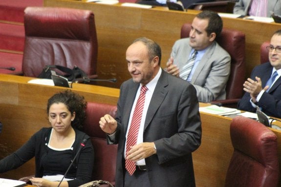 El portavoz adjunto del PSPV Rafa Rubio. :: lp