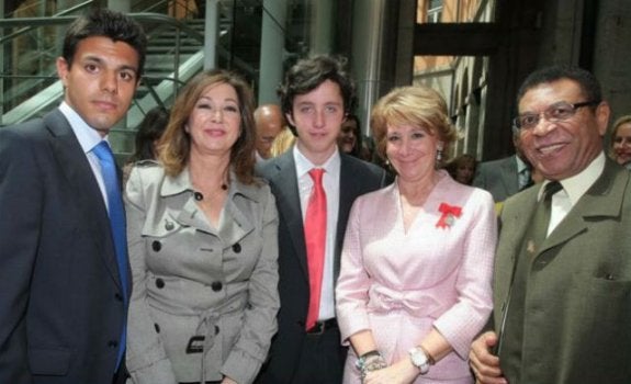 Con Ana Rosa Quintana y Esperanza Aguirre. :: r.c.