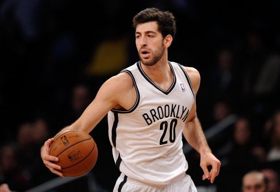 Shengelia, en su etapa NBA con los Nets. :: Maddie Meyer/AFP