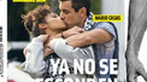 Mario Casas y Berta Vázquez se comen a besos en Madrid