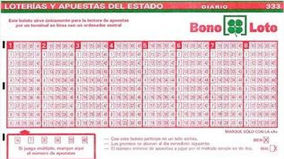 Sorteo de Bonoloto del 18 de noviembre. Números premiados