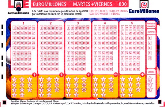 Sorteo Euromillones del 21 de noviembre. Números premiados