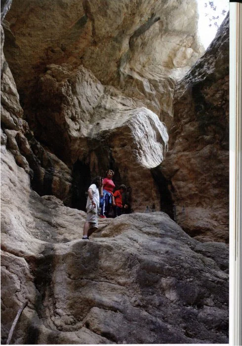 Cuevas de Bicorp, donde se halla arte rupestre levantino. :: lp