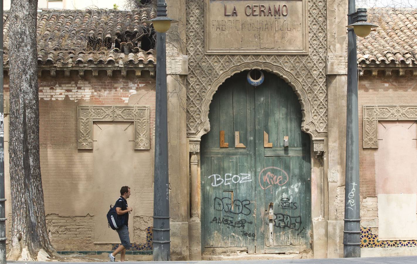 Antigua fabrica de La Ceramo en el barrio de Benicalap. 