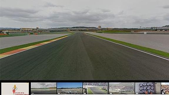 El circuito de Cheste, tesoro arquitectónico para Google Maps